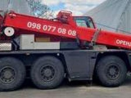 Аренда автокрана Demag AC 40 red, 40 тонн